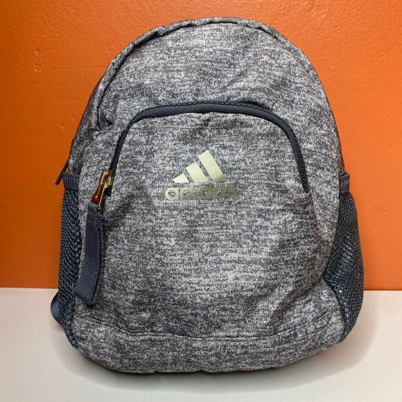Adidas Linear Gray Mini Backpack - Picture 2 of 12